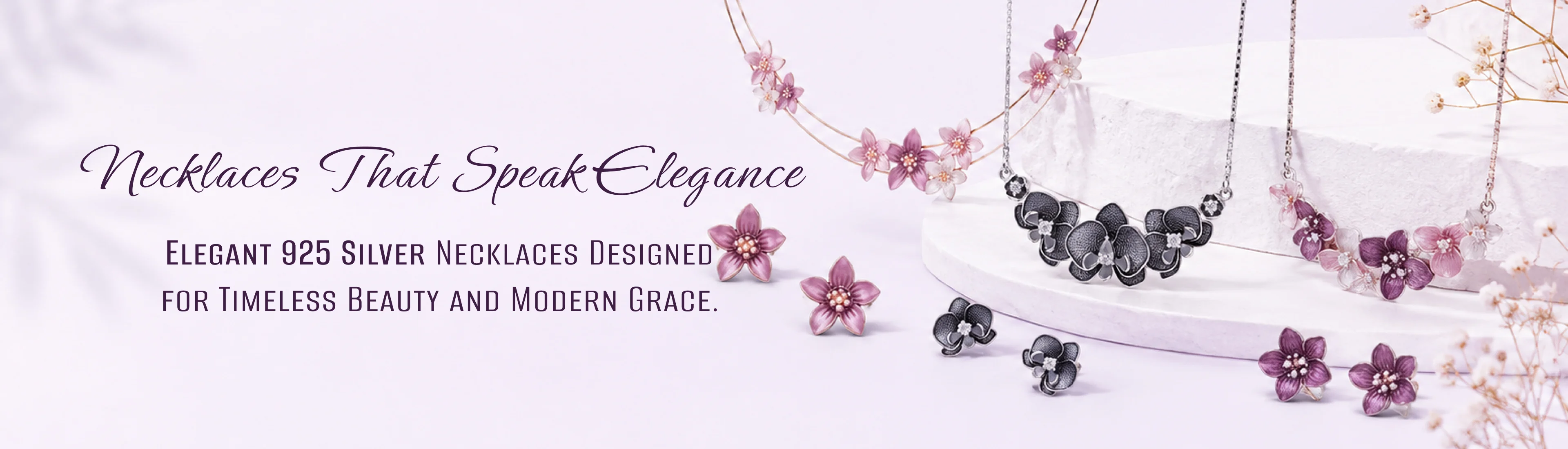 Necklace banner