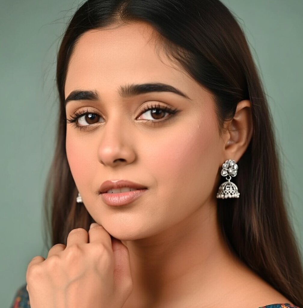 Meher Dome Jhumka Earrings