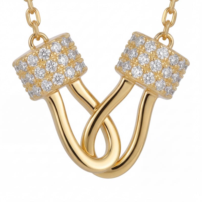 Vyanika Interlock Luxe Pendant