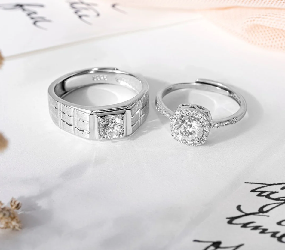 Imperial Love Couple Rings