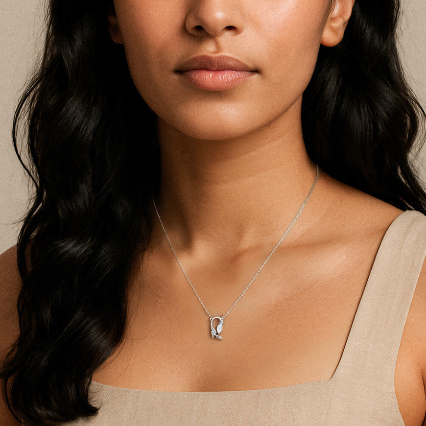 Nature Grace Diamond Necklace