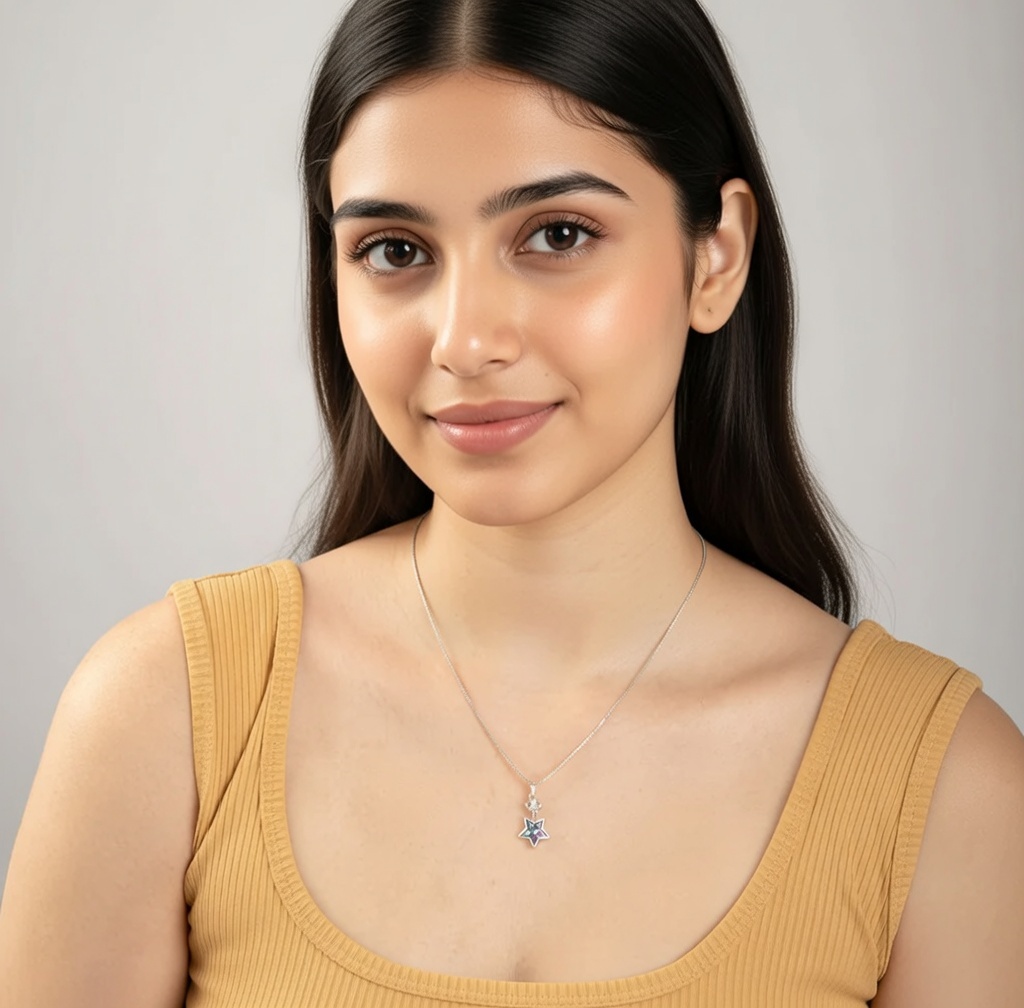 Ethereal Star Crystal Necklace