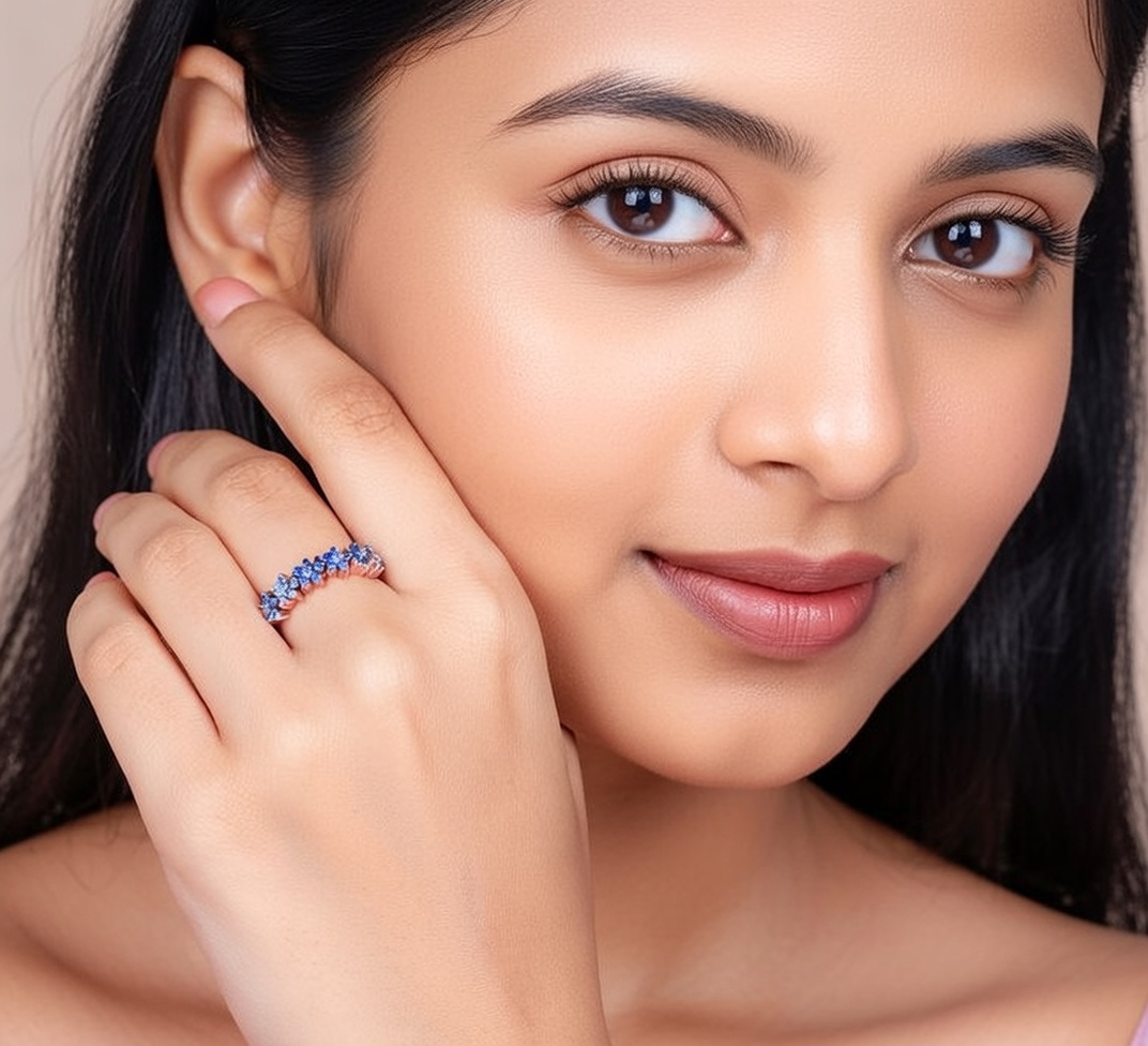 Luxe Harmony Gemstone Ring