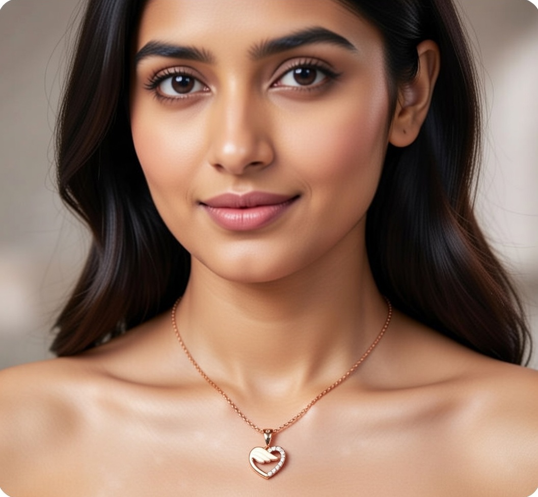 Loving Touch Heart Pendant