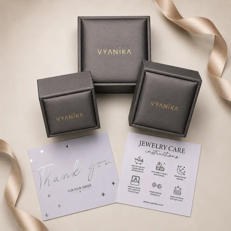 Vyanika Silver Abstract Bloom Ring