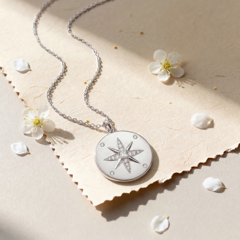 Vyanika Celestial Compass Pendant