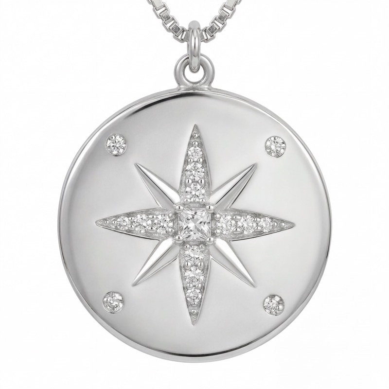 Vyanika Celestial Compass Pendant
