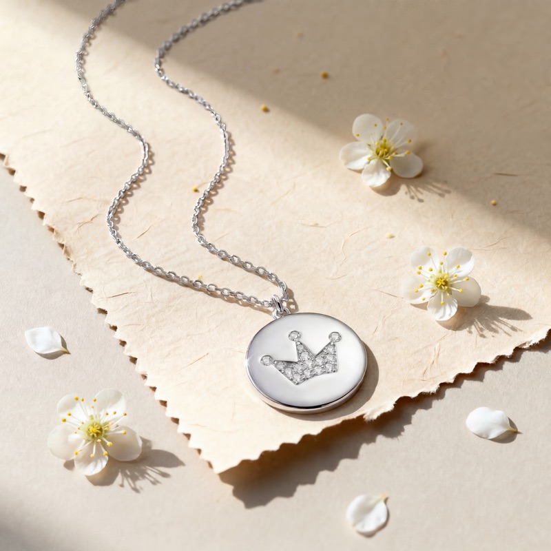 Vyanika Crown Charm Pendant
