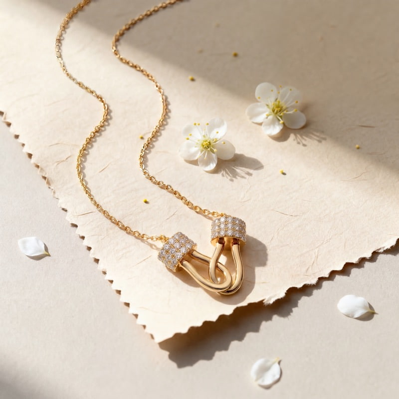 Vyanika Interlock Luxe Pendant