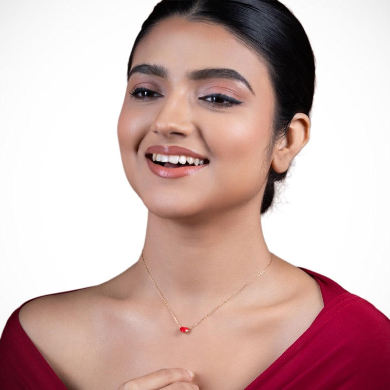 vyanika-red-heart-pendant-necklace-model-close-up