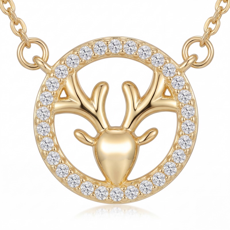 vyanika-stag-pendant-necklace-product-close-up-shoot